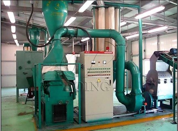 copper cable wire recycling machine