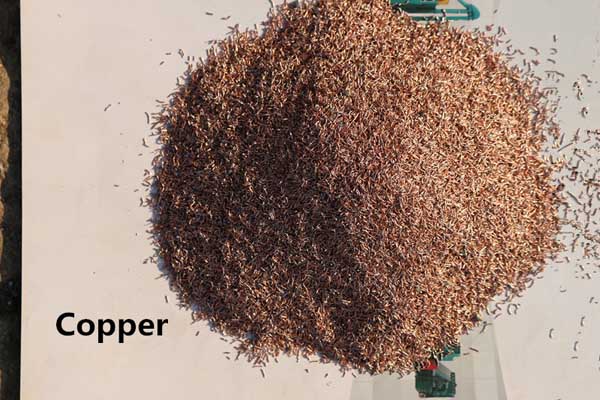 copper wire recycling machine