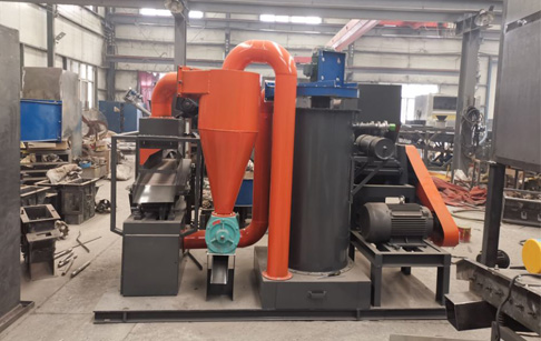 100kg/h copper wire recycling machine was shipped to Greece