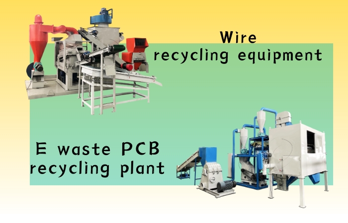 cable wire recycling machine and PCB recycling equipment