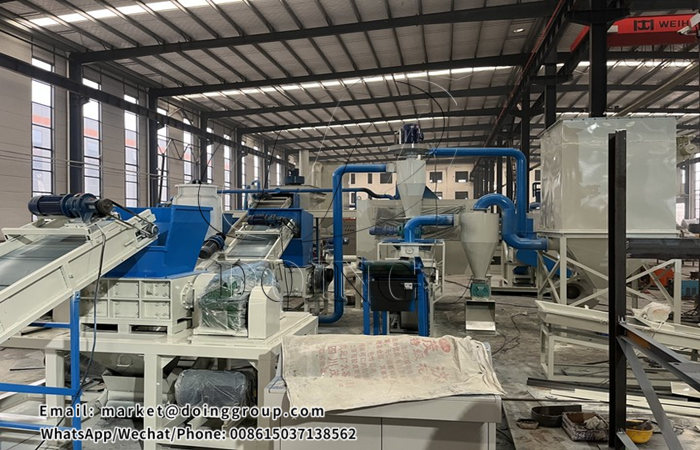 copper cable wire crusher and separator machine