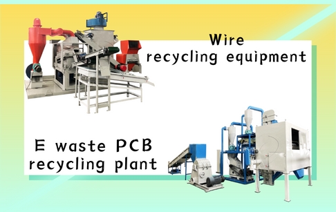 Indian customer ordered a cable wire recycling machine and PCB recycling equipment