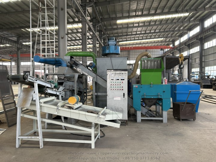 copper wire recycling machine