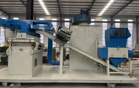 Myanmar customer ordered DY-600 cable wire recycling machine from Henan Doing Group