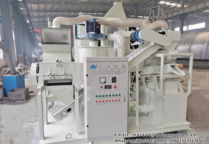 cable wire recycling and granulator machine