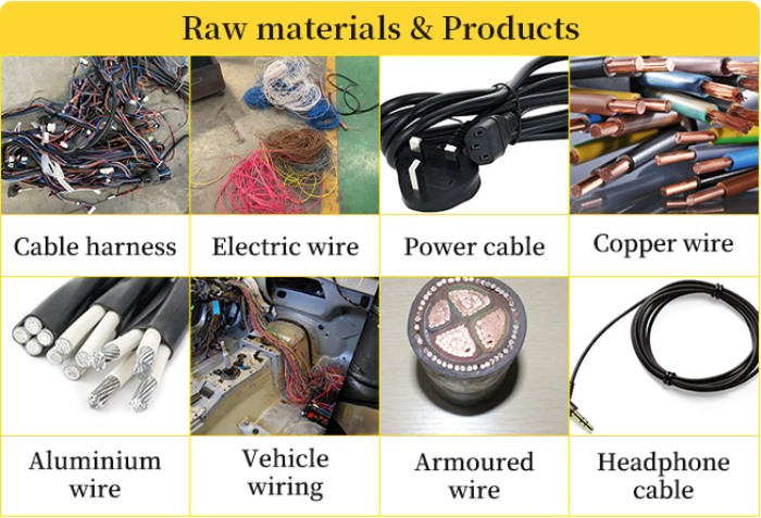 cable wire recycling machine