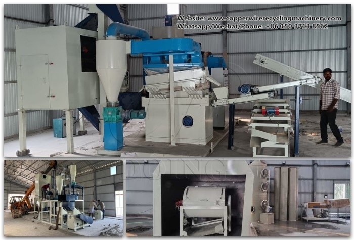 cable wire recycling machine and PCB recycling equipment