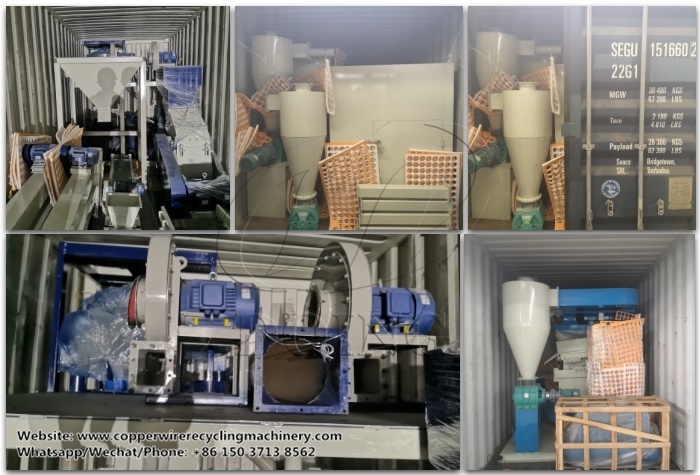 cable wire recycling machine and PCB recycling equipment