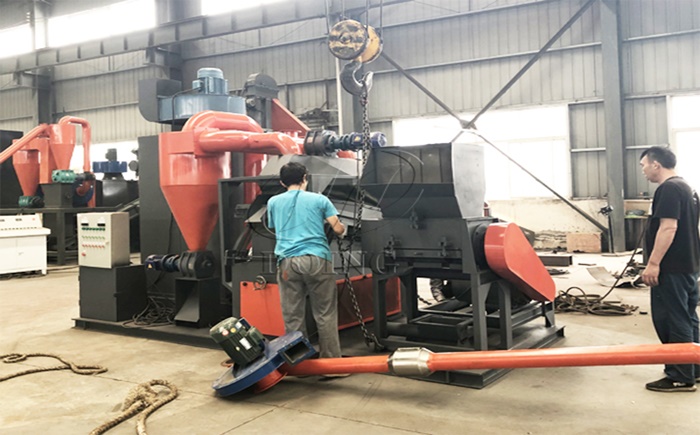 Copper wire recycling machine